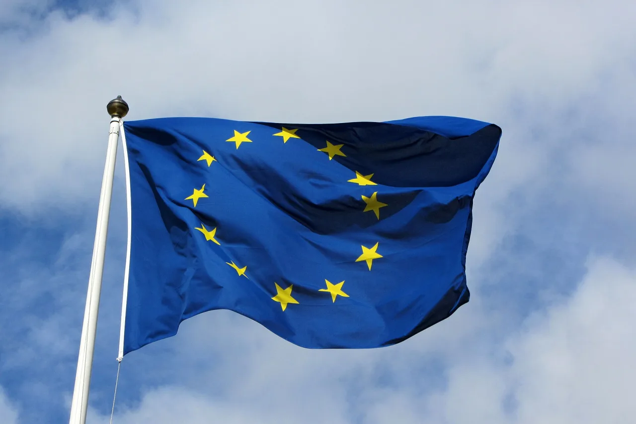 Drapeau européen.