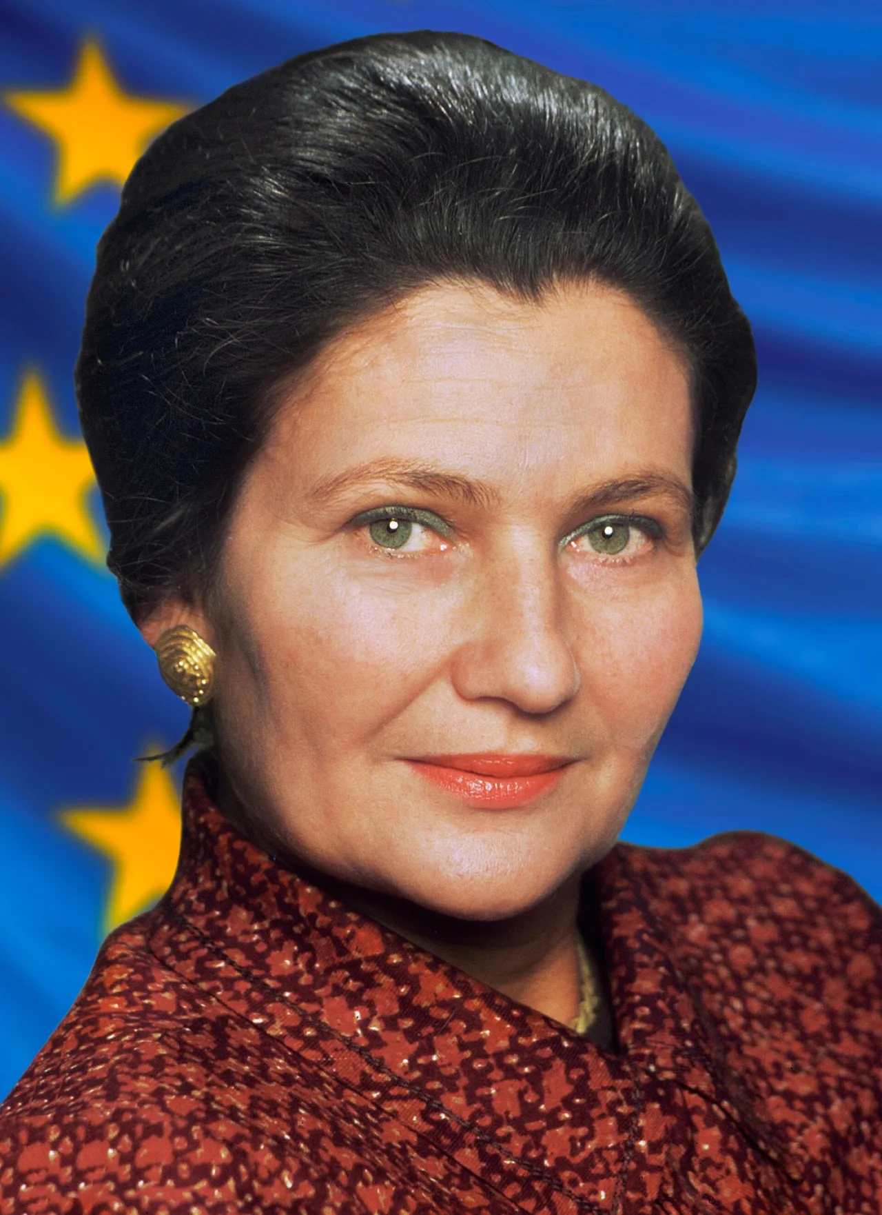Portrait officiel de Simone Veil.